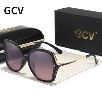 GCV Brand Luxury Women Polarized Sunglasses Fashion Ladys UV400 Diamond Photochromic  Feminin Cool Sun Glasses Vintage Oculos