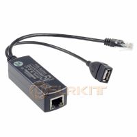 【】 Invitar Solution DSLRKIT แยก PoE ที่ใช้งาน48V ถึง5V 5.2V 2.4A ชนิด USB 802.3af ตัวเมียสำหรับ