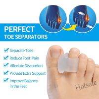 【hot sale】☒⊙ D18 Soft silicone toe separator hallux valgus foreskin ring gasket 0 over grinding toe thumb orthosis foot care tool