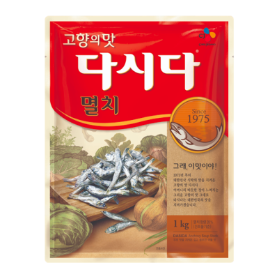 cj dasida anchovy soup stock ผงปรุงรสสูตรปลาแอนโชวี่เกาหลี 다시다멸치 แบ่งขาย 100g 250g 500g
