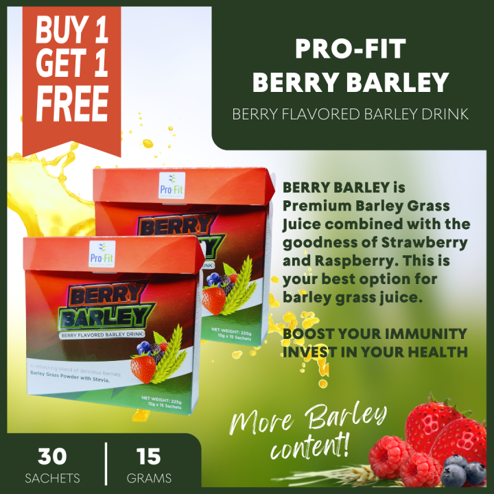 BUY 1 TAKE 1 Profit Berry Barley Original Premium Barley Drink