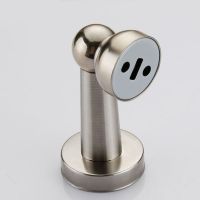 Thicknessed Stainless Steel  Magnetic Door Stop Stopper Holder Sliver Protect Door Catch Floor Fitting Furniture Hardware Door Hardware Locks