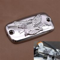 Motorcycle Chrome Brake Fluid Reservoir Cap For Honda Valkyrie Goldwing 1500 1800 VTX 1800