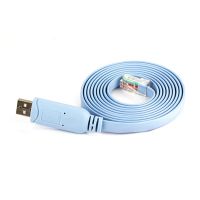 1Pcs 1.8M USB to RJ45 Cable USB to RS232 Serial Cable USB to RJ45 CAT5 Console Adapter Cable Cord for -Routers