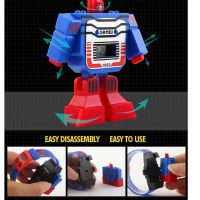 SKMEI Fashion Creative Kids Watches Cartoon Robot Toys LED Digital Display Boys Wristwatch