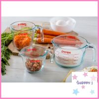 Pyrex Measuring Cup ถ้วยตวงแก้วขนาด 1 l. รุ่น P-00-532-N (สีแดง) ของมาใหม่