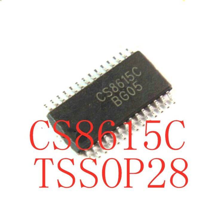 5PCS/LOT CS8615C CS8615 TSSOP28 SMD 15W Stereo Class D Audio Amplifier
