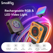 SmallRig Portable Rechargeable RGB LED Video Light On Camera Mini Vlog