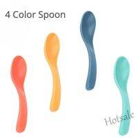 【hot sale】 ☂✺✇ C01 4 Color Spoon Thickened Soup Spoons Childrens Spoon Soup Tableware Utensils Food Feeding Spoon