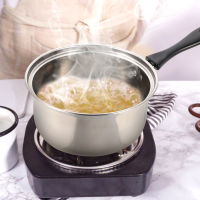 ROSENICE【Hot Sale】 Frying Pan Stainless Steel Slow Cooker Induction Noodle Baby Food Cooking Pot Household Milk Deep