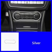 Holiday Discounts Car Accessories Console A/C Switch Panel Button Frame Sticker For Mercedes Benz A B Class W176 W246 GLA X156 CLA C117 2013-2017