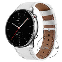 สาย amazfit GTR 4 GTR4 สาย leather For Huami amazfit GTR 2 2E GTR2 สายนาฬิกAmazfit gtr 3 pro GTR3 47mm 42mm อุปกรณ์เสริมสมาร์ทวอทช์