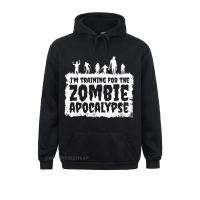 IM Training For The Zombie Shirt Funny Fitness Printing Young Sweatshirts Classic Fall Hoodies Normal Hoods Size Xxs-4Xl