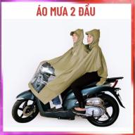 Áo Mưa 2 Đầu Size Lớn Cao Cấp Chống Thấm Áo mưa đi xe máy 2 người rộng 1m4 thumbnail