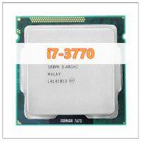 I7หลัก3770 3.4GHz SR0PK Quad-Core LGA 1155 Gubeng เครื่องประมวลผลซีพียู