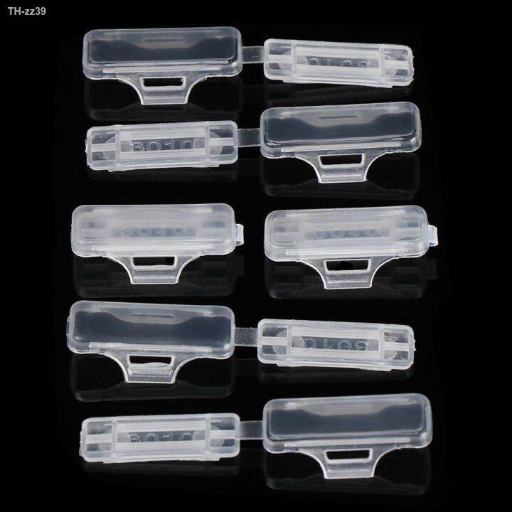 ♈ ☄ 50PCS Waterproof Tie Marker Tag Fiber Organizers Transparent Cable Sign Cards Label Display ...