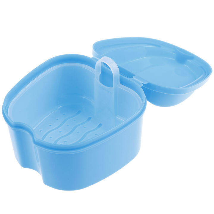 The Cici Shop 1PC Cleaning teeth Case Dental False Teeth Storage Box