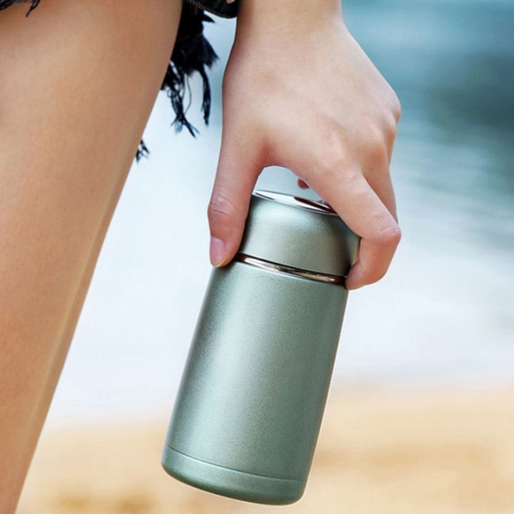 Mini Thermos Cup 150ml Portable Stainless Steel Coffee Vacuum Flasks for  Outdoor Traveling Small Capacity Travel Drink Water Bottle