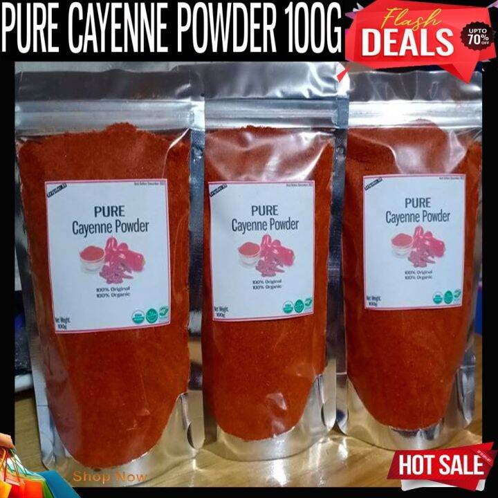 Premium Cayenne Pepper Powder from India 100 grams Lazada PH