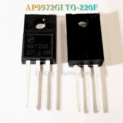 9972GI TO-220F AP9972GI ของแท้5ชิ้นทรานซิสเตอร์ใหม่แบบดั้งเดิมมอส35A TO220F N-Channel