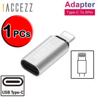 !ACCEZZ 1PC USB OTG Adapter For iphone X 7 8 Plus XS MAX XR Sync Data Charger Type-C To Lighting 8 Pin Converter For Apple 6S 5S