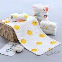 【hot sale】 ✠ C10 25x50cm 6 Layer Baby Towel 100 Cotton Handkerchief Baby Handkerchief