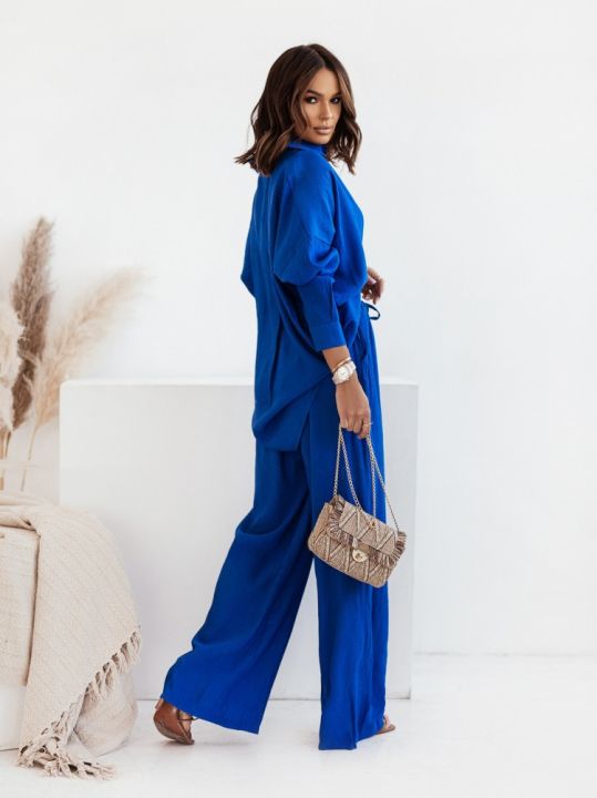 cod-2022-european-and-autumn-winter-new-loose-elastic-wrinkled-long-sleeved-wide-leg-casual-suit-women