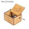 Luchy watches antique year favor romantic christmas song engraved wood - ảnh sản phẩm 1