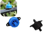 200pcs 4L/H 8L/H Pressure Compensating Drip Irrigation Emitter Turbo Style On Line Dripper Garden Watering Fittings Watering Systems  Garden Hoses