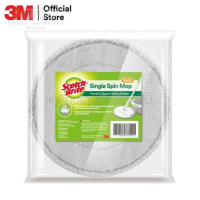 3M Scotch-Brite® อะไหล่ผ้าม็อบไมโครไฟเบอร์ รุ่น PREMIUM T6 ช่วยดูดซับน้ำได้เร็วและขจัดคราบได้อย่างหมดจด