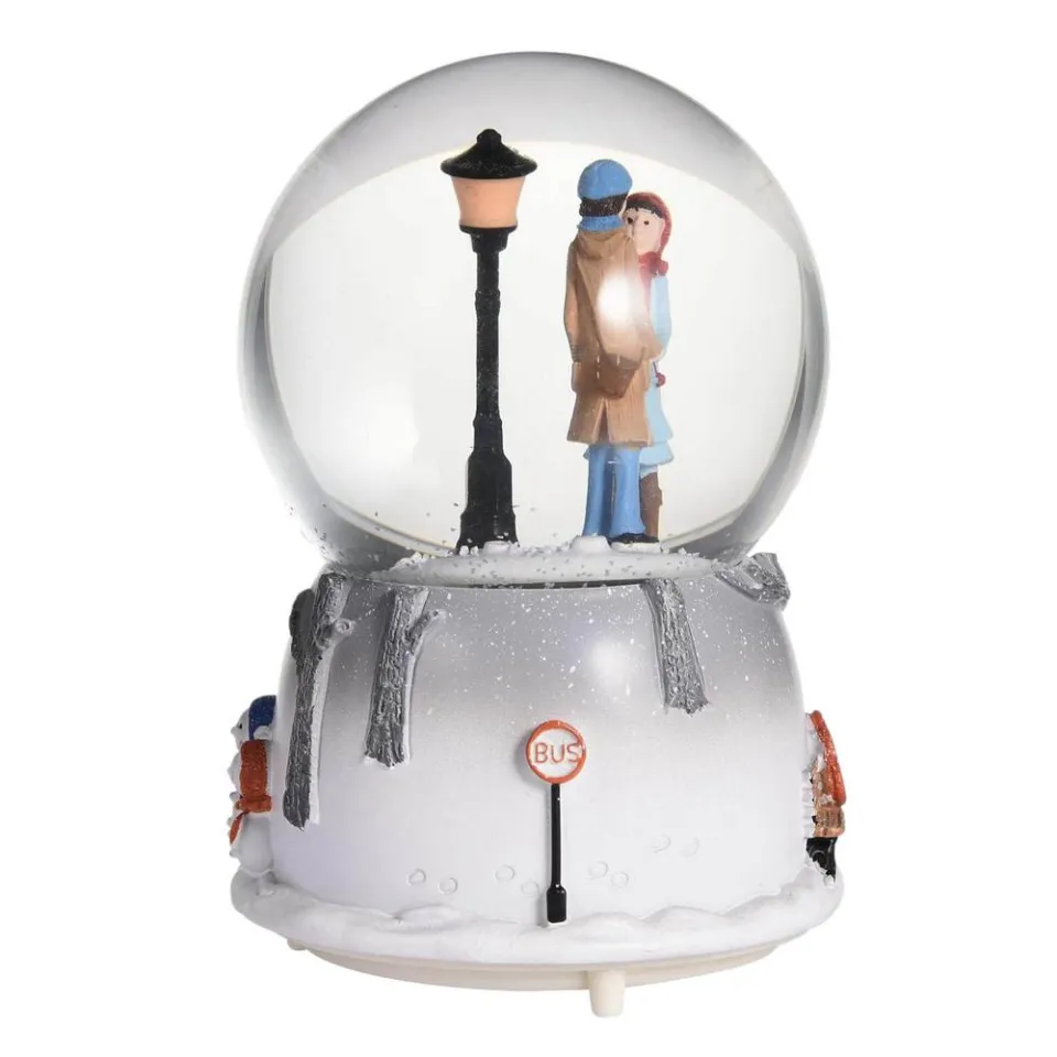 Couple Crystal Ball with Colorful Lights Home Decor Musical Crystal Ball  Ornaments for Valentine's Day Gift - Walmart.com