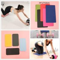 【hot sale】✱▧ C04 Mini TPE Square and Round Yoga Mat Support Thickened Anti-slip Knee Pad Protective Tool AO1