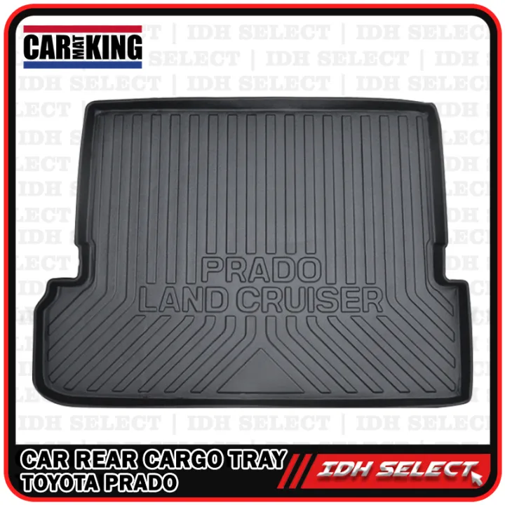 CARMATKING Landcruiser Prado (7 seater) Trunk Tray Mat 2010 2021 Car Cargo Rear Liner Boot