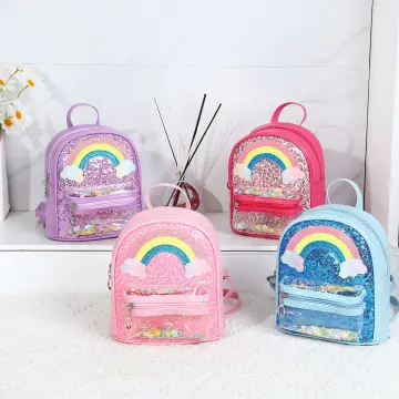 Girls deals rainbow backpack