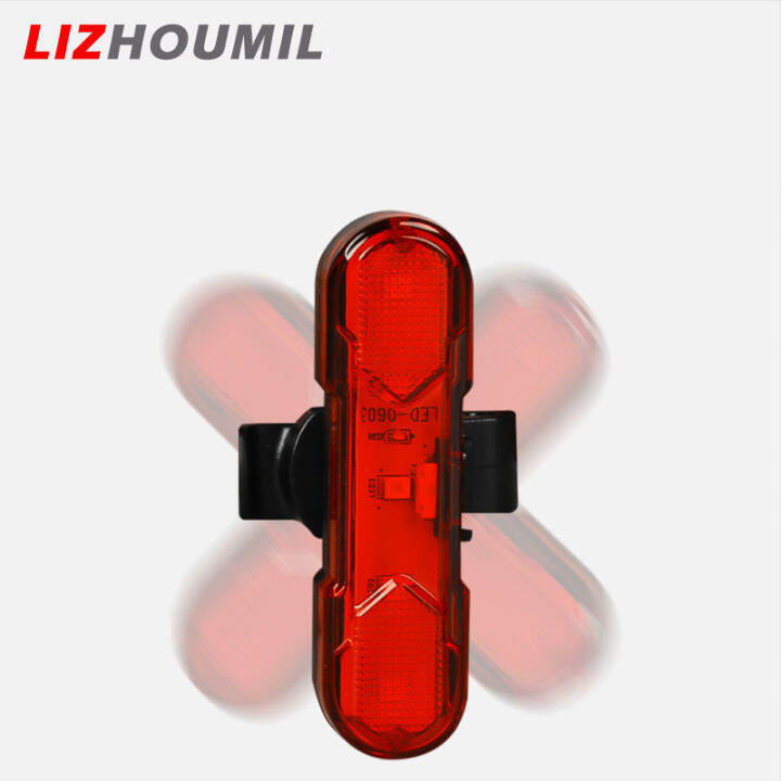 lizhoumil-ไฟท้ายจักรยานกันน้ำแบบชาร์จ-usb-การหมุน360องศา4โหมดแสงจักรยานเสือภูเขาสำหรับการขี่กลางคืน