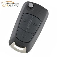 【cw】 Flip Remote Folding Car Key Cover Fob Case Shell Styling For Vauxhall Opel Astra H Corsa D Vectra C Zafira Astra Vectra Signum ！