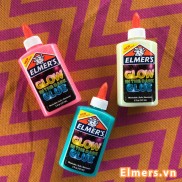 Slime elmers phát sáng trong tối Elmer s Glow in the Dark 147ml Hồng