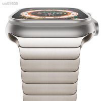 Res.▫แถบโลหะสำหรับนาฬิกา Apple Ultra Band 49Mm 8 7 6 5 4 Se 45Mm 41Mm 44Mm 40สายสเตนเลสสตีล Iwatch Series 3 42Mm 38Mm