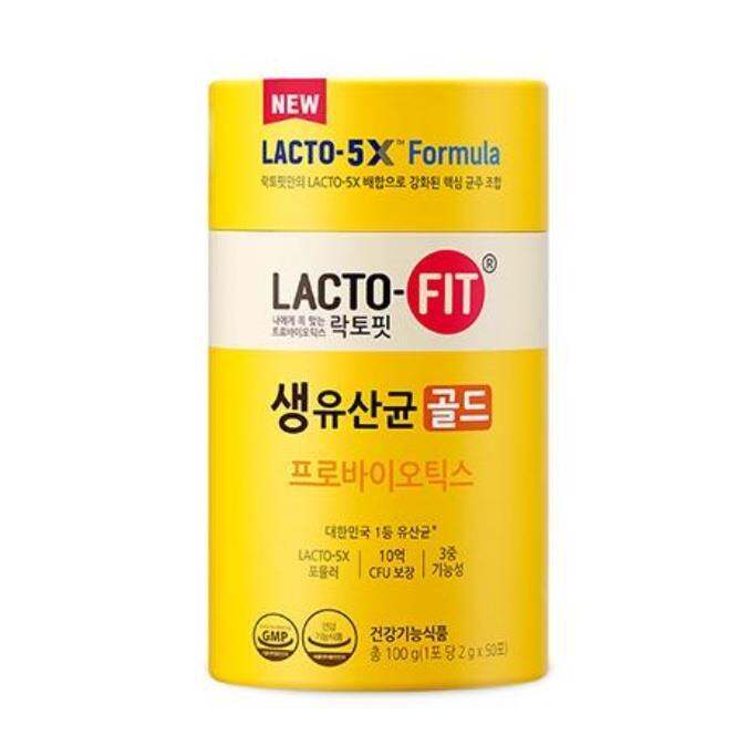 [chong Kun Dang] Lacto Fit Gold Korean Probiotics 100g 2g X 50ea Korea Probiotics Lactofit