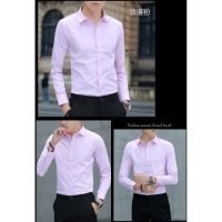 Mens business shirt long sleeve shirt New casual shirt เสื้อเชิ้ตผู้ชาย