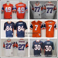 ◙✁✆ Rugby uniform Broncos retro jersey No. 7 embroidery retro MN team 84 Rugby short-sleeved foreign trade wholesale