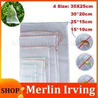 Merlin Irving Shop Garden Netting Bag Vegetable Grapes Protection Grow Agricultural  Mesh Agricultural Pest Control Anti-Bird Reusable