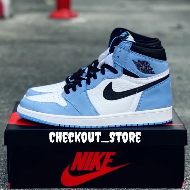 nike retro blue high tops