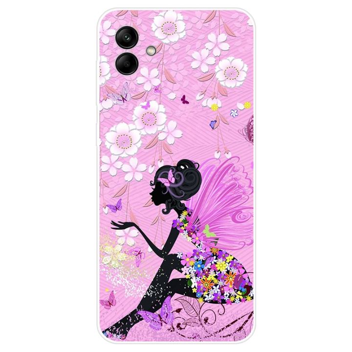 samsug-galaxy-เคส-a04e-tpu-นิ่มลายกาแล็คซี่เคส-a04e-ด้านหลังซิลิโคน