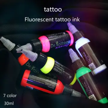 Intenze Tattoo Ink Set-7 Best Selling Primary Colors