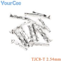 100pcs TJC8-T 2.54MM Spacing Terminal Connector เชื่อมต่อสปริงเทอร์มินัลแบบกดเย็นเชื่อมต่อ Girdle กับ Belt Terminal