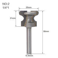 1ชิ้น1/4 "1/2" ก้านคลาสสิกคู่ดอกกัดไม้นิ้ว C3ลิ้นชักไม้คาร์ไบด์เครื่องมืองานไม้ใบเลื่อย