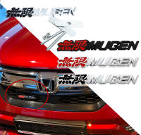 สติกเกอร์ติดรถโลหะรถยนต์แผ่นตะแกรงฝากระโปรงรถหน้าสำหรับฮอนด้า Mugen Accord Civic Crv ไฟรถยนต์ Hrv อุปกรณ์เสริมแก้ไขแต่งรถ