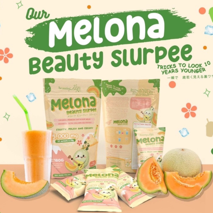 TOP SELLING Melona Beautie Factory Beauty Slurpee Melon and White Peach