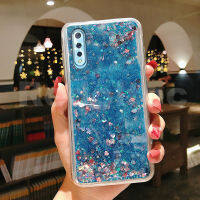 เคสสำหรับ VIVO S1 ทรายเหลวในของเหลวกากเพชรฝาครอบโทรศัพท์ TPU ซิลิโคนใสแวววาว